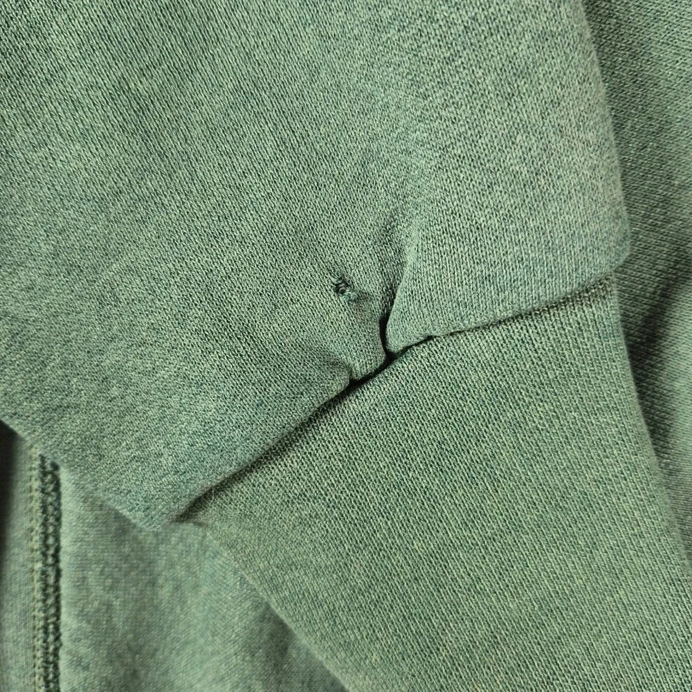 Vintage The Greens Collection Sweatshirt Mens L Green Embroidered Golf Crewneck